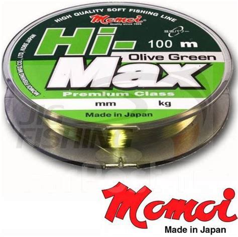 Леска Momoi HI-MAX 0.40мм. в размотке 100 метров,15 кг. (J), новый, в ...