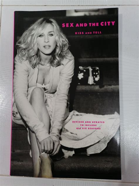 Sex and the City Kiss and Tell 興趣及遊戲 書本 文具 書本及雜誌 旅遊書 Carousell