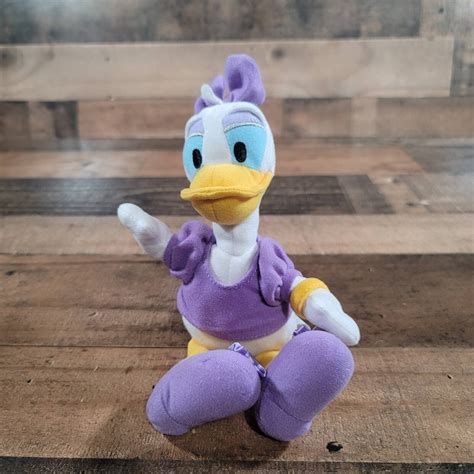 Disney Daisy Duck Plush Stuffed Animal 10 Inch Purple Just Play