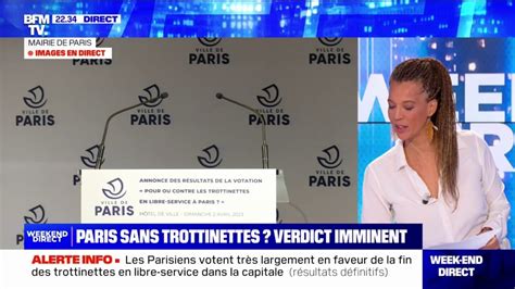 Près de 90 des Parisiens votent contre le maintien des trottinettes en