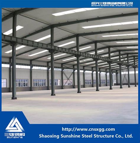 H Beam Prefabricated Light Steel Frame For Structure Warehouse Light