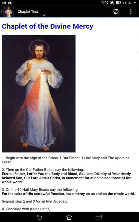 Chaplet Of The Divine Mercy Apk For Android Download