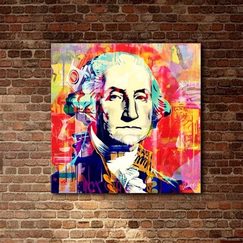 George Washington Pop Art Etsy