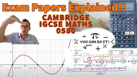 Igcse Maths 0580 May June 2022 Paper 41 Extended Youtube