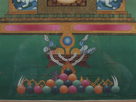 Tibetan Shakyamuni Buddha Thangka Painting Brocadeless Thangka