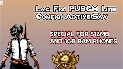 Completely Fix Lag Of Pubg Mobile Lite Special Config For Mb Gb