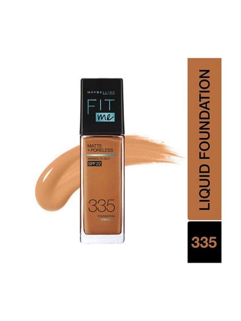 Buy Maybelline New York Fit Me Foundation 335 Classic Tan 30 Ml Online At Best Price Tata Cliq