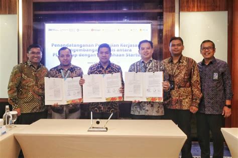 Dukung Pengembangan Bisnis Modern Pln Teken Kerja Sama Dengan 4 Startup