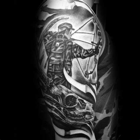 53 Epic Bowhunting Tattoos for Men