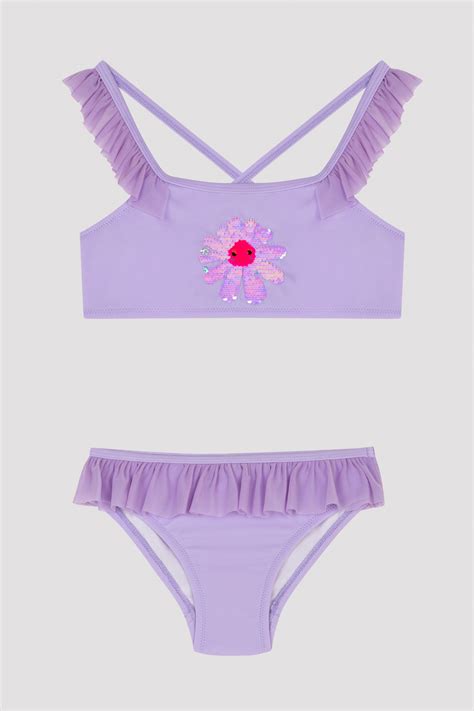 Mov Set Bikini Girls Daisy Halter Feti E Plviis N Iyefl Penti Romania