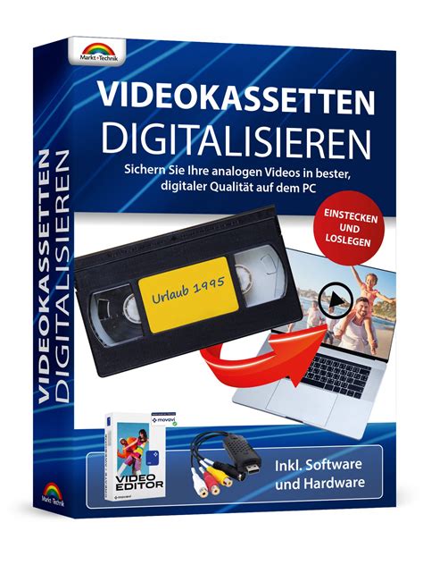 Videokassetten Digitalisieren 2023 Inkl Movavi Video Editor XL