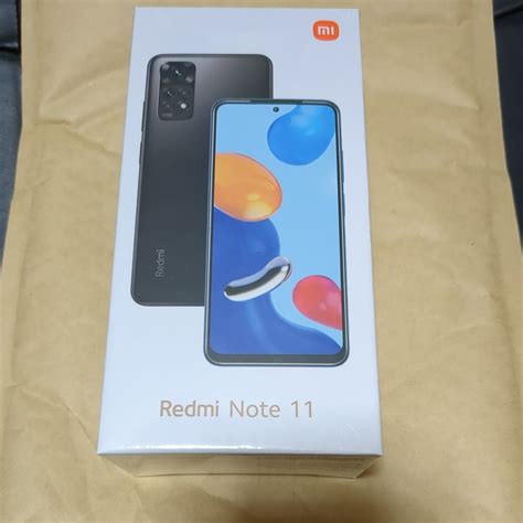 ヤフオク 新品未開封 Xiaomi Redmi Note11グラファイトグレー