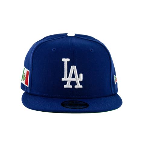 New Era Fifty Los Angeles Dodgers Mexico Adjustable Snapback Hat Dark