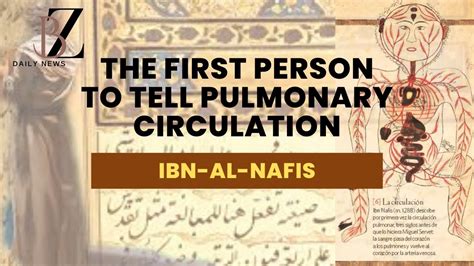 Ibn Al Nafis First To Tell About Pulmonary Circulation In History