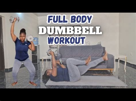 Juice Toya Intense 30 Minutes Full Body DUMBBELL WORKOUT Apartment