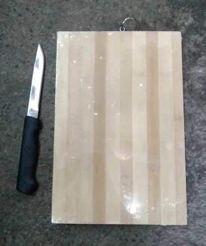 Brown Wooden Vegetable Cutting Board and Knife, For Kitchen at Rs 175 ...