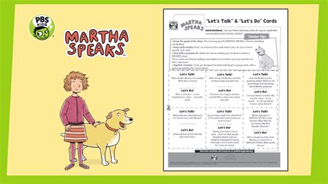 Activity Starters | Martha Speaks | PBS LearningMedia