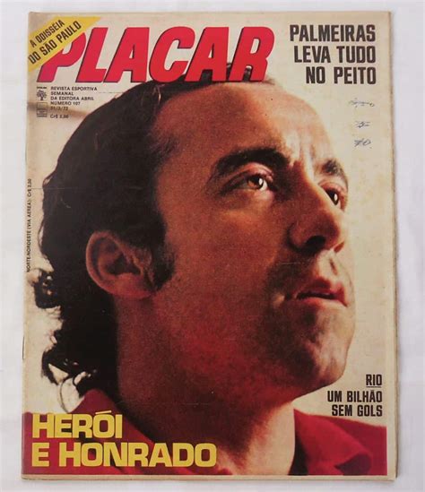 Revista Placar N Poster Homens E Maquinas F Casa Do