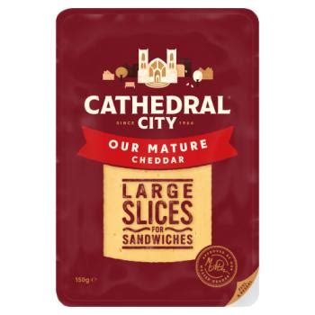 Cathedral City Sandwich Slices Mature Cheddar G From Bradley S