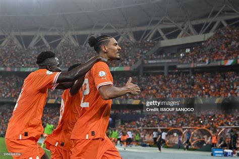 Nigeria 1 2 Ivory Coast Sébastien Haller stars as Côte dIvoire lift