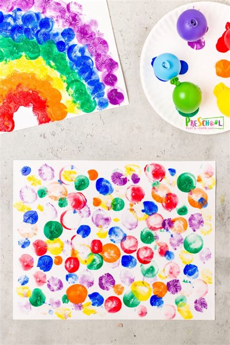 🎈 Balloon Painting Art Project for Toddlers and Preschoolers