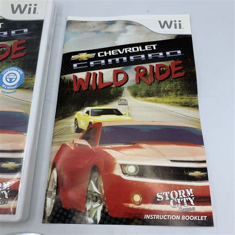 Chevrolet Camaro Wild Ride Nintendo Wii 2010 Complete W Manual