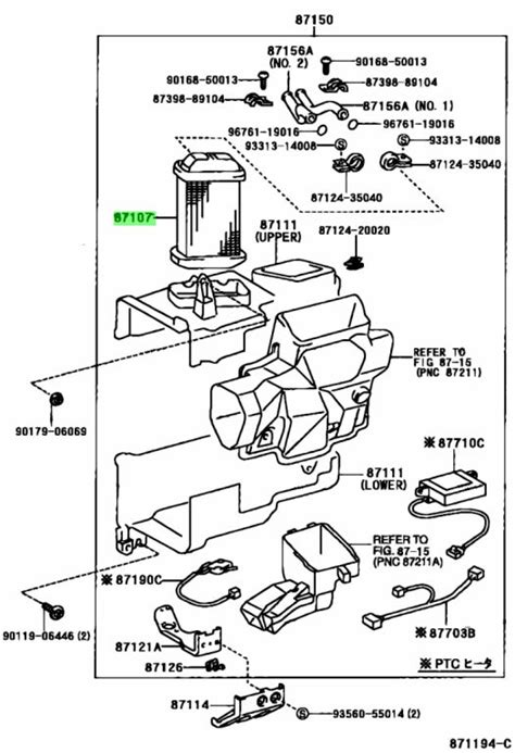 Buy Genuine Toyota Unit Sub Assy Heater