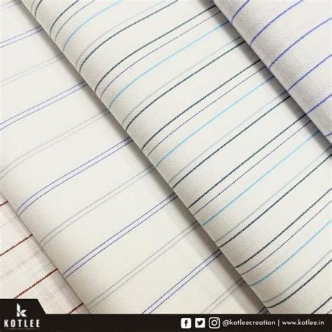 Pure Cotton Striped Fabric | Striped fabrics, Linen, Fabric