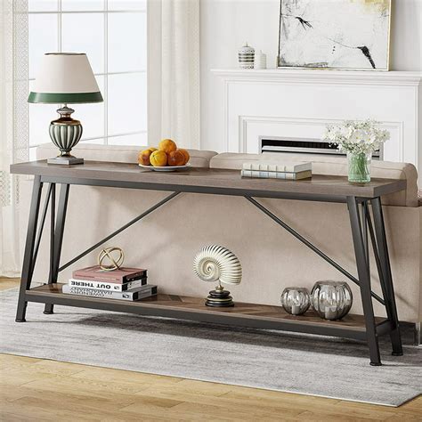 Extra Long Sofa Table Storage Cabinets Matttroy