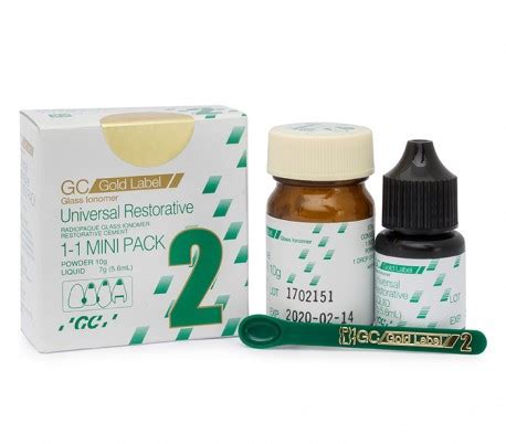 GC Fuji II Glass Ionomer Restorative Dandal Composite Color V