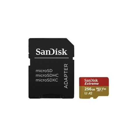 Sandisk 256GB Extreme SDSQXAV 256G GN6MN Memorijska Kartica MicroSDXC