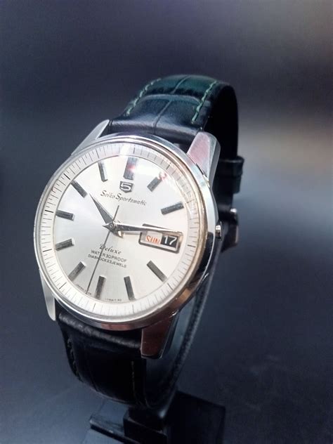 OMG Rare Vintage May 1965 Seiko 5 Seikosha Sportsmatic Deluxe 7606