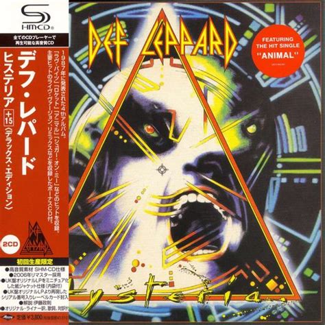 Def Leppard Hysteria [japan Shm Cd Deluxe Edition 2 Mini Lp Remastered] Out Of Print 0dayrox