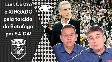 LUÍS CASTRO VAI SE FO R Técnico é XINGADO e VAIADO pela torcida do