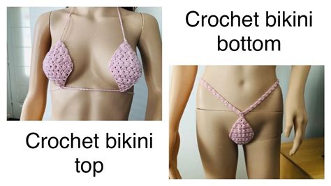 Crochet Bikini Bottom Tutorial Micro Bikini Diamond Shape YouTube