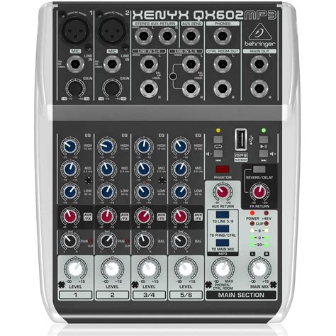 Mixer Behringer Xenyx Qx Mp