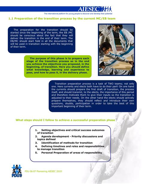 Transition process | PDF | Education
