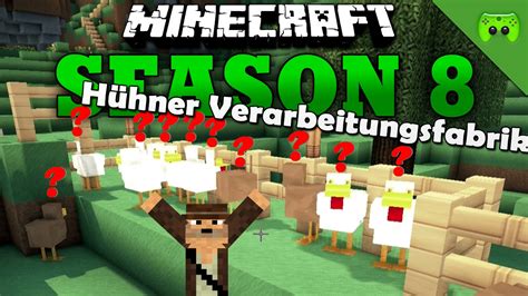 HÜHNER VERARBEITUNGSFABRIK Minecraft Season 8 36 HD YouTube