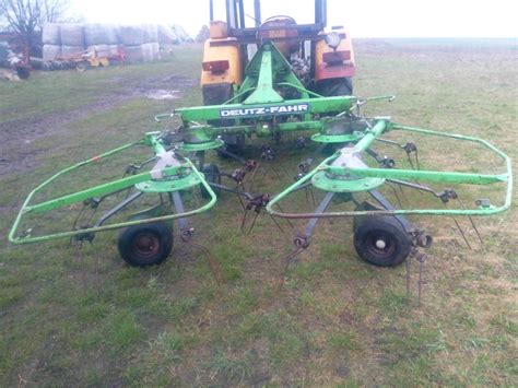 Przetrząsarka Deutz Fahr kh 2 52 Łęczyca OLX pl