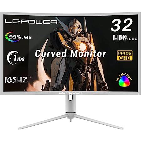 LC Power LC M32 QHD 165 C K 32 Zoll 1000R QHD Curved Gaming Monitor