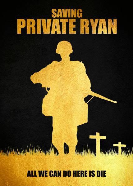 'Saving Private Ryan' Poster by Graphix | Displate | Saving private ...