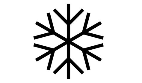 Snowflake simple drawing - capitalpsado