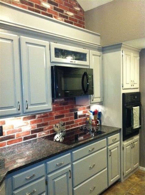 Red Brick Kitchen Backsplash Phenomenal 20 Beautiful Red Brick