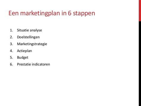 Marketingplan Schrijven In 6 Stappen