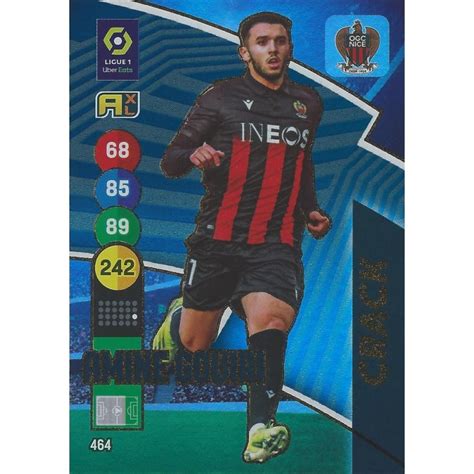 Offer Soccer Cards Amine Gouiri OGC Nice Crack Panini Adrenalyn XL