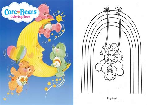 Offer 4 Care Bears Coloring Books Instant Download Pdf Etsy