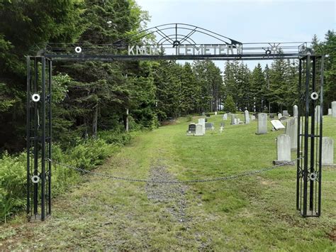 Knox Presbyterian Cemetery En Dublin Shore Nova Scotia Cementerio