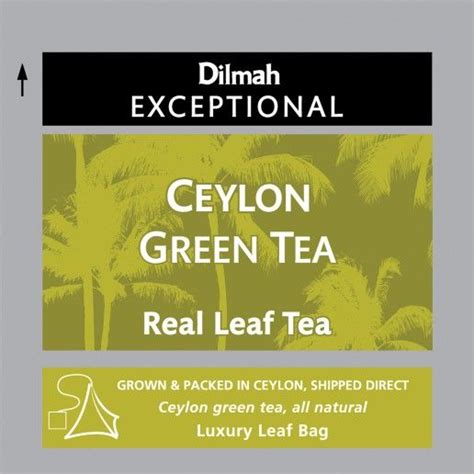 Dilmah Exceptional Ceylon Green Tea Jmv