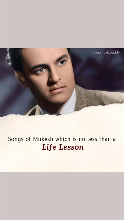 Mukesh Songs that are no less a life lesson 🤍 retro songs | Pretty ...