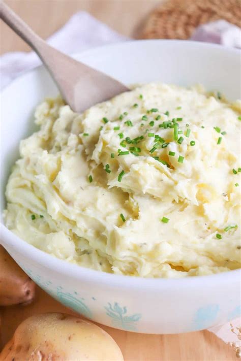 Herb And Garlic Mashed Potatoes Homemade Heather